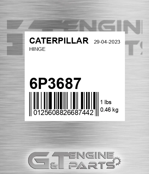 6P3687 Hinge