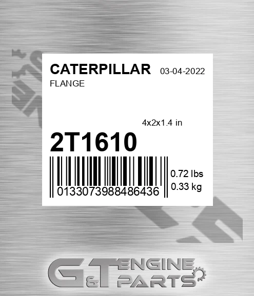 2T-1610 Flange