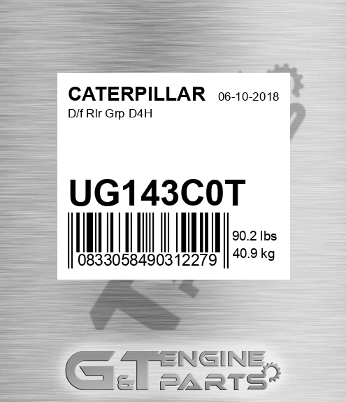 UG143C0T D/f Rlr Grp D4h for CATERPILLAR