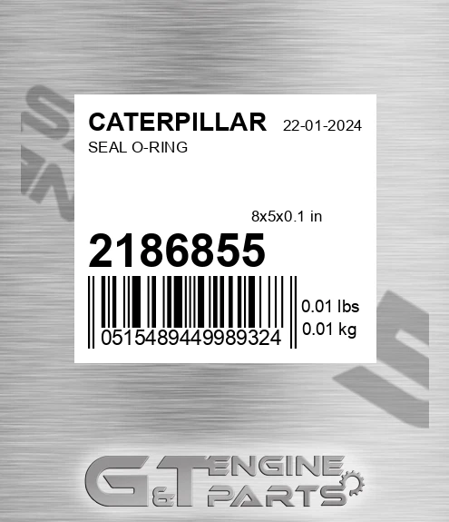 218-6855 Seal O-ring for CATERPILLAR