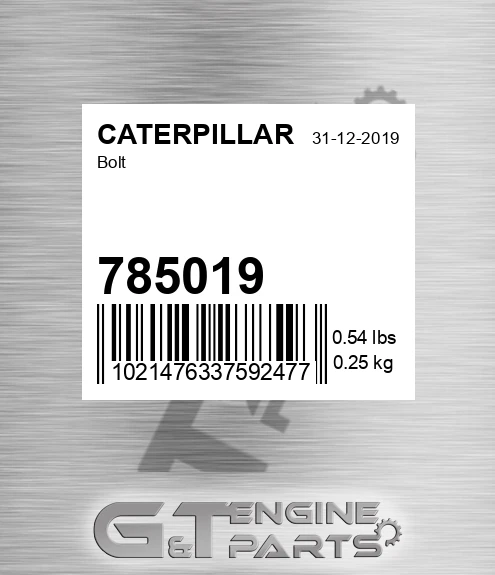 785019 CATERPILLAR Bolt