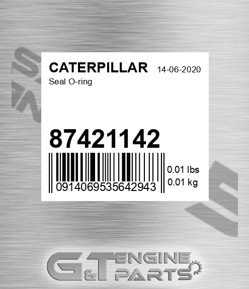 87421142 Seal O-ring