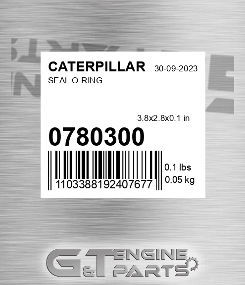 078-0300 Seal O-ring for CATERPILLAR
