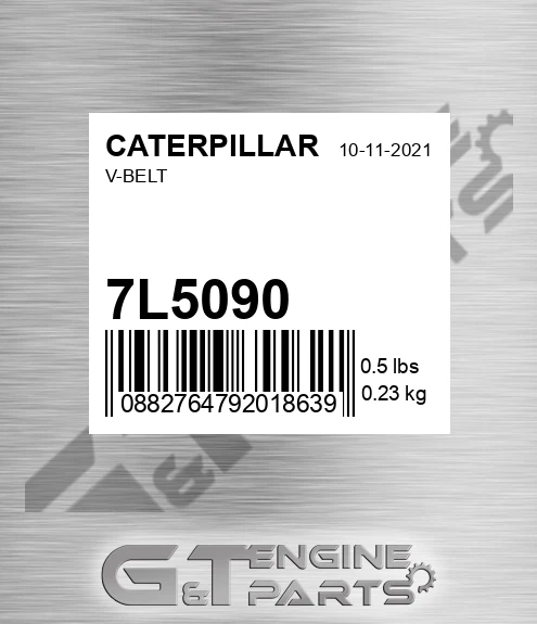 7L5090 V-belt for CATERPILLAR