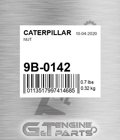 9B-0142 Nut