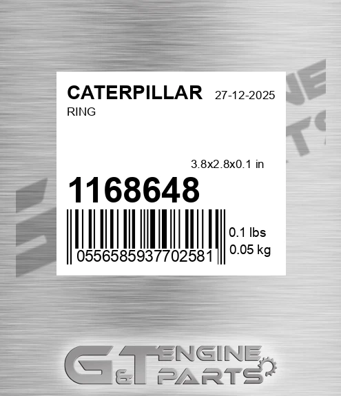 116-8648 Ring for CATERPILLAR