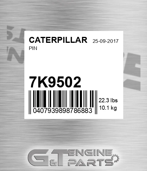 7K-9502 Pin