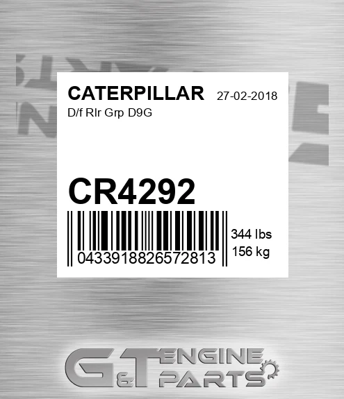 CR4292 D/f Rlr Grp D9g