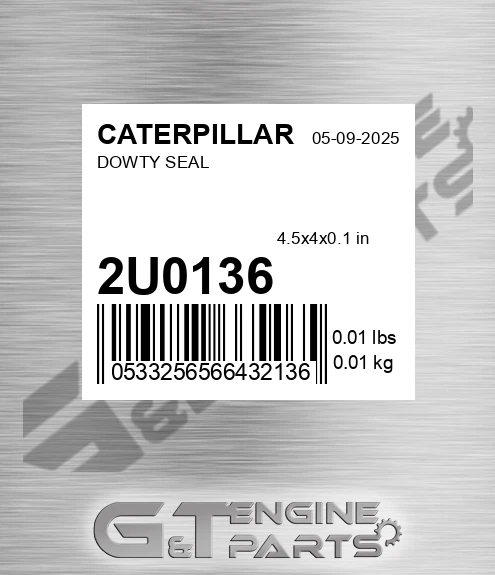 2U-0136 Dowty Seal