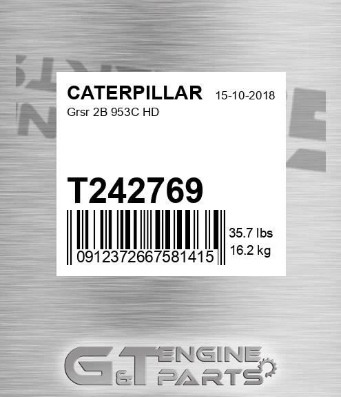 T242769 Grsr 2b 953c Hd for CATERPILLAR