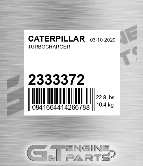 233-3372 Turbocharger for CATERPILLAR