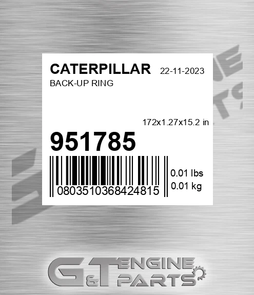 951785 Back-up Ring