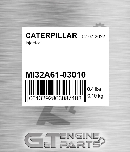 MI32A61-03010 Injector