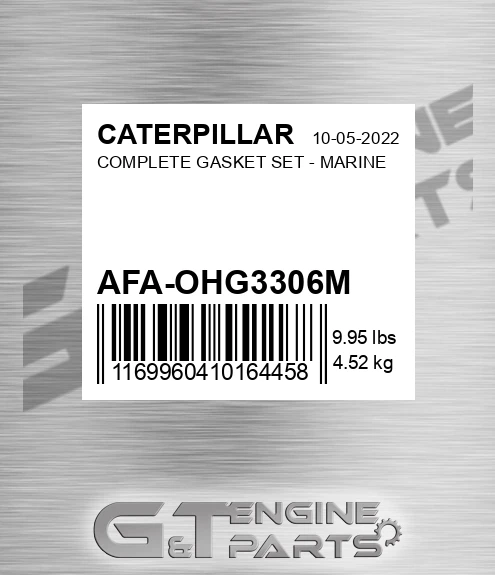 AFA-OHG3306M Complete Gasket Set - Marine