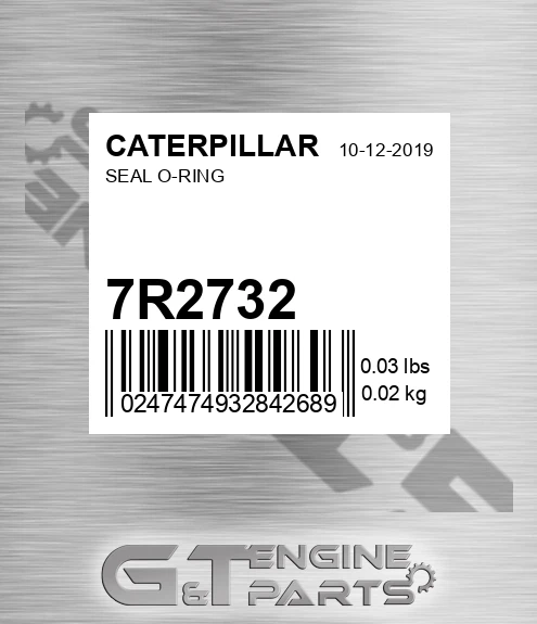 7R-2732 Seal O-ring for CATERPILLAR