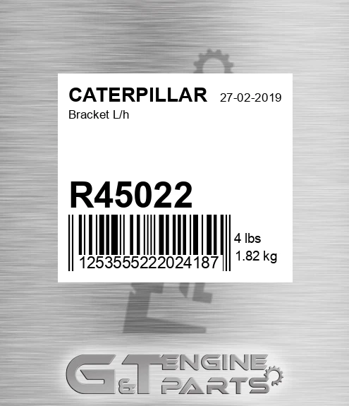 R45022 Bracket L/h