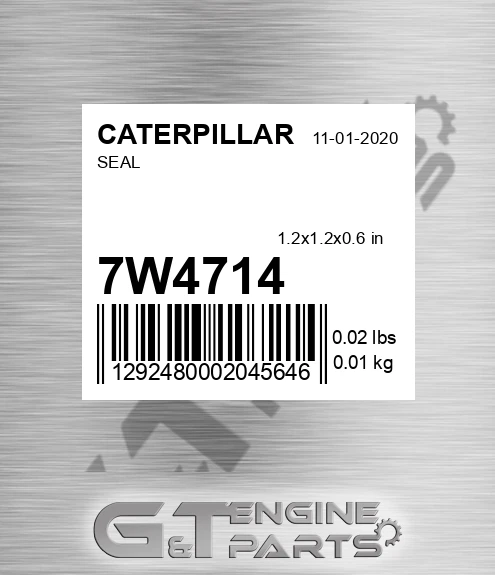 7W-4714 Seal for CATERPILLAR