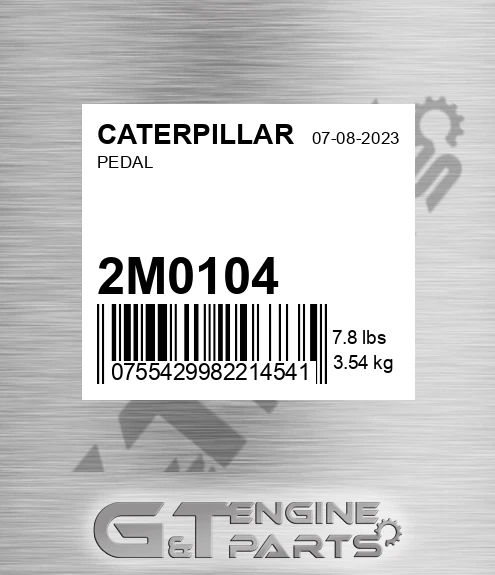 2M0104 Pedal
