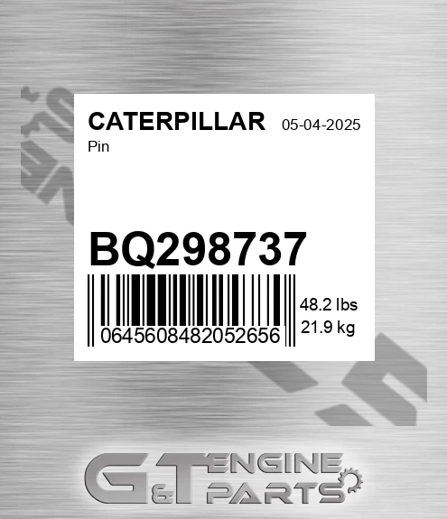 BQ298737 Pin for CATERPILLAR