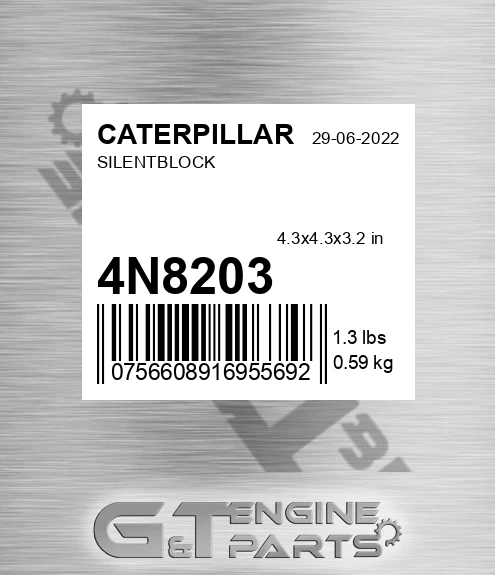 4N-8203 Silentblock for CATERPILLAR