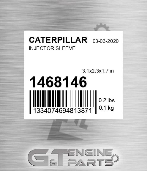 146-8146 Injector Sleeve for CATERPILLAR