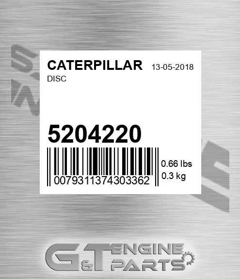 520-4220 Disc for CATERPILLAR