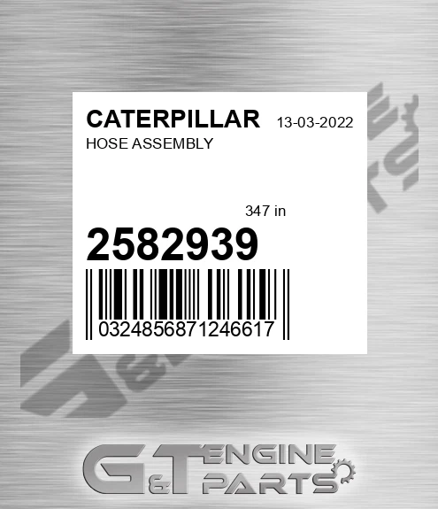 258-2939 Hose Assembly