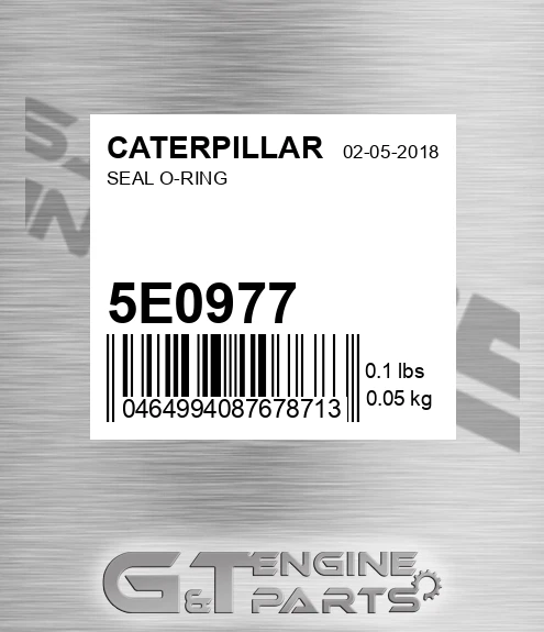 5E-0977 Seal O-ring for CATERPILLAR