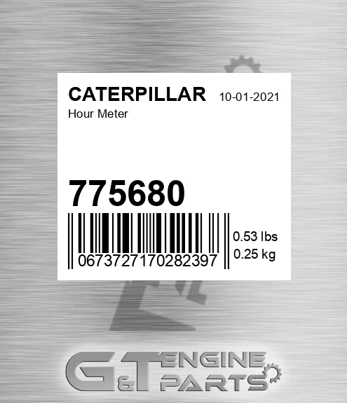 775680 CATERPILLAR Hour Meter