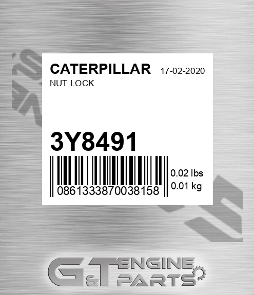 3Y-8491 Nut Lock for CATERPILLAR