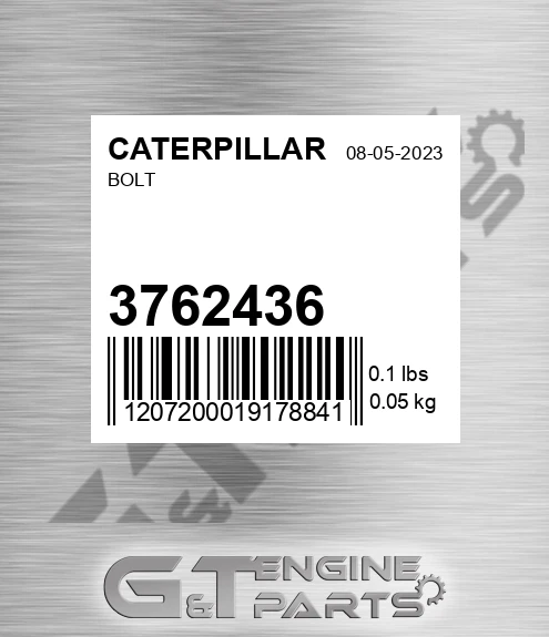 376-2436 Bolt for CATERPILLAR
