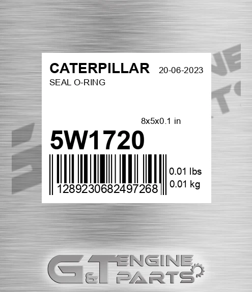 5W-1720 Seal O-ring