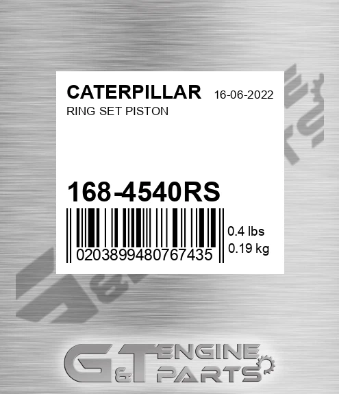 168-4540RS Ring Set Piston for CATERPILLAR