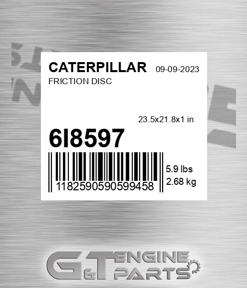 6I-8597 Friction Disc