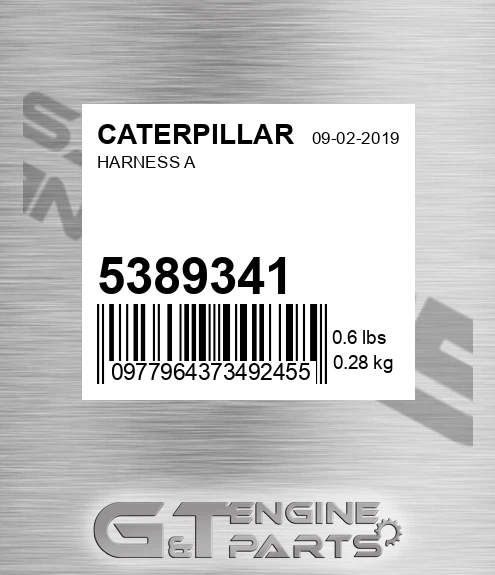5389341 Harness A for CATERPILLAR