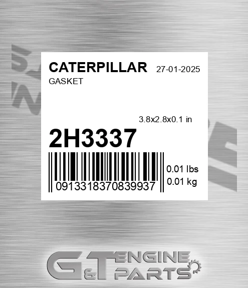 2H3337 Gasket