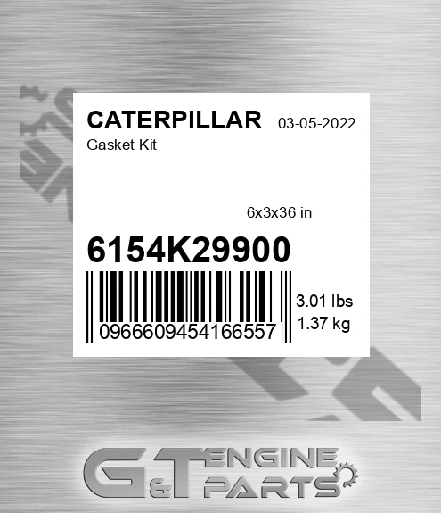 6154K29900 Gasket Kit for CATERPILLAR
