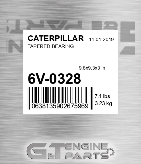 6V-0328 Tapered Bearing for CATERPILLAR