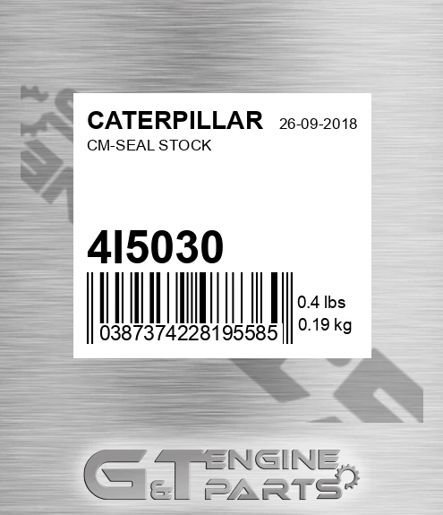 4I5030 Cm-seal Stock for CATERPILLAR