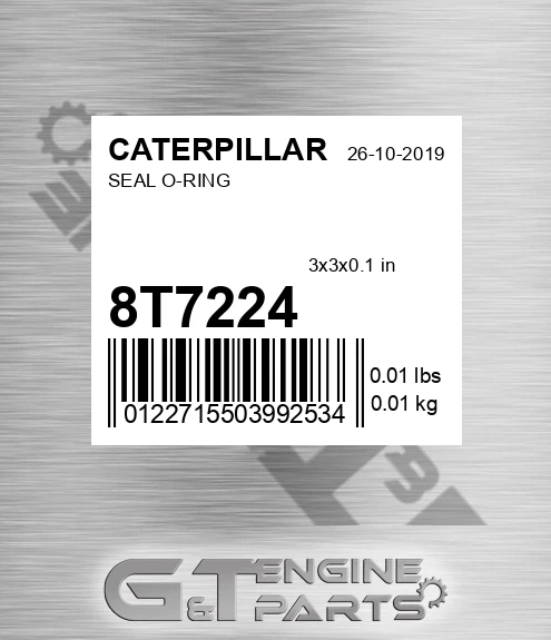 8T-7224 Seal O-ring for CATERPILLAR