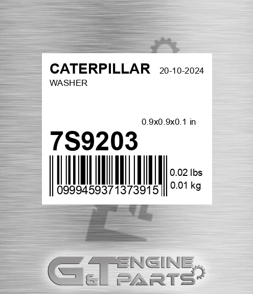 7S9203 Washer