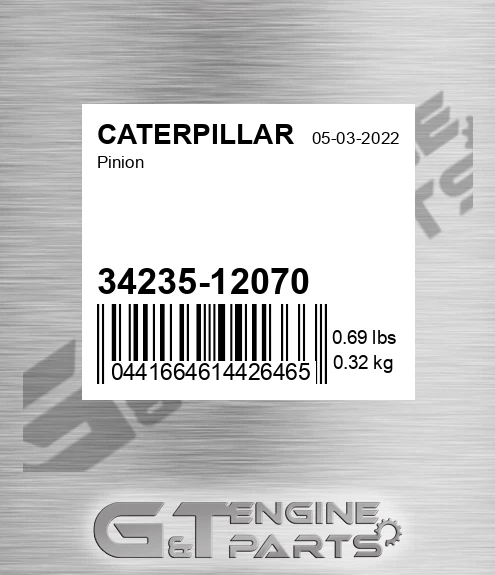 34235-12070 Pinion
