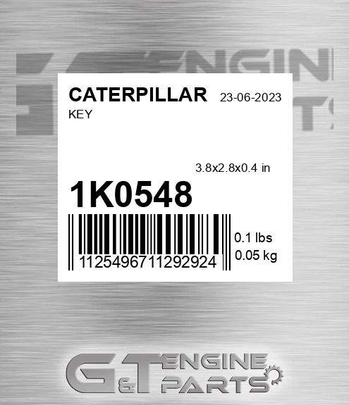 1K0548 Key for CATERPILLAR