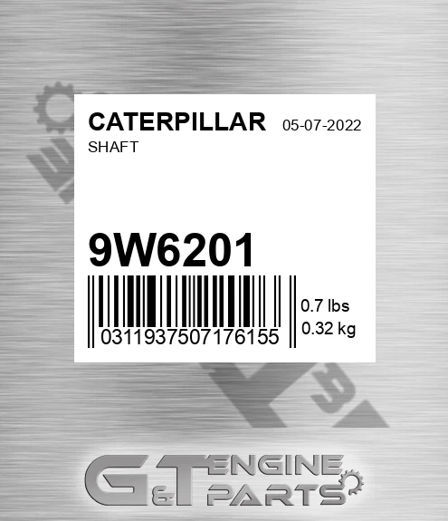 9W6201 Shaft