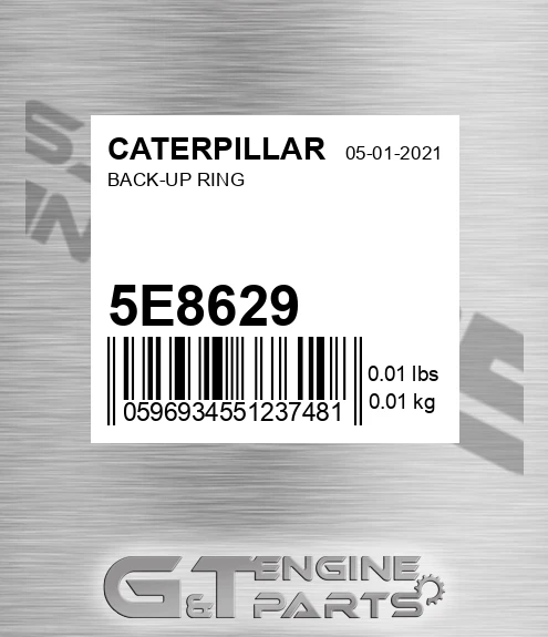 5E-8629 CATERPILLAR Back-up Ring