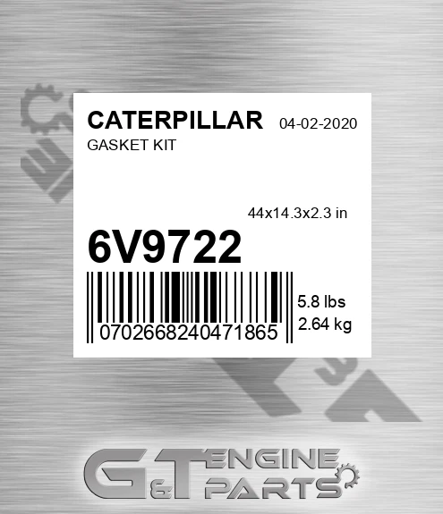 6V-9722 Gasket Kit for CATERPILLAR