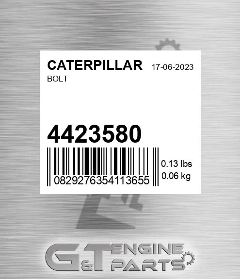 442-3580 Bolt for CATERPILLAR
