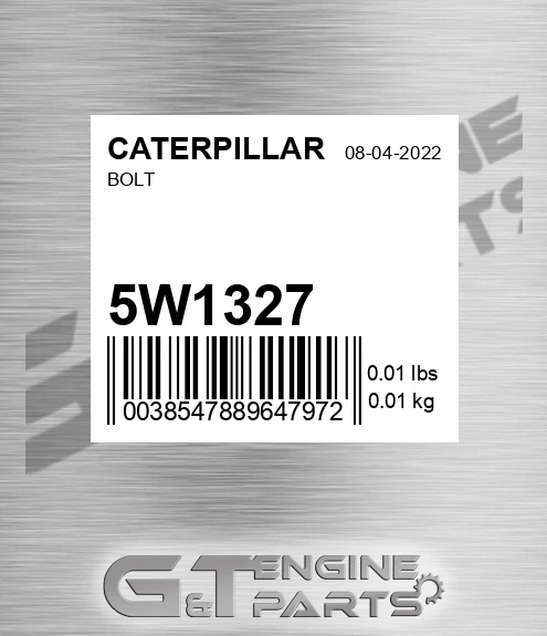 5W-1327 Bolt for CATERPILLAR