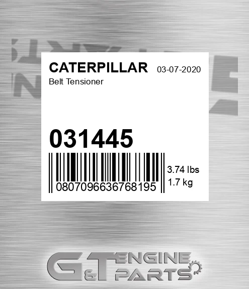 031445 CATERPILLAR Belt Tensioner