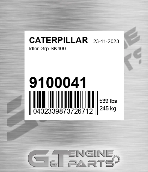 9100041 Idler Grp Sk400